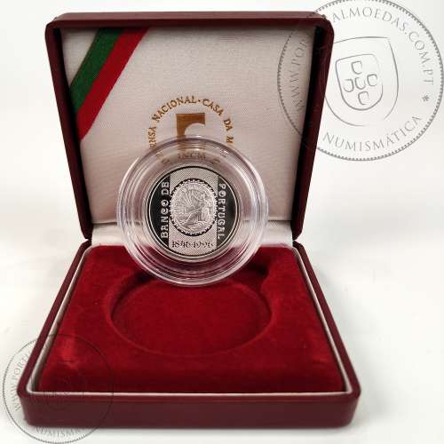 Proof, 500 Escudos 1996 Banco de Portugal, Estojo moeda prata Proof 500$00 1996, World Coins Portugal KM 702a