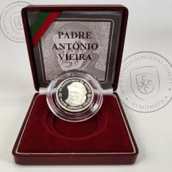 Portugal, Proof silver coin of 500 Escudos 1997 300th Anniversary of the Death of Father António Vieira, with case, KM701a