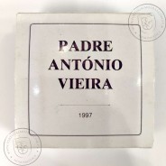 Proof, 500 Escudos 1997 Padre António Vieira, moeda prata Proof 500$00 1997 III Centenário da Morte do Padre António Vieira
