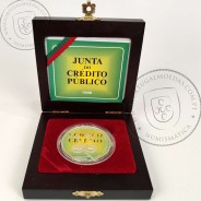 Prata Proof, 1000 Escudos 1997 II Centenário do Crédito Público, 1000$00 1997 Prata Proof em estojo, World Coins KM 703a 13
