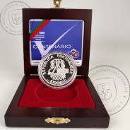 Portugal, 1000 Escudos 1998 500th Anniversary of the Church of Mercy 1498-1998, silver Proof, with case, World Coins KM708a 9