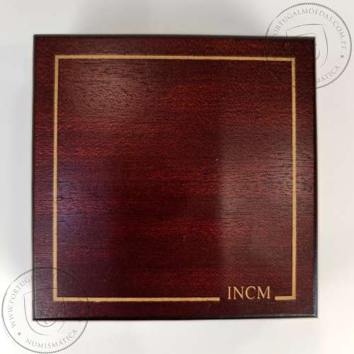 Prata Proof, 1000 Escudos 1998 Santa Casa da Misericórdia de Lisboa, 1000$00 1998 Prata Proof em estojo, World Coins KM708a 12