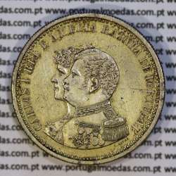 Portugal, silver coin of 500 réis 1898 of D. Carlos I, 4th Centenary of the Discovery of India 1498-1898, (VF), KM 538. 06