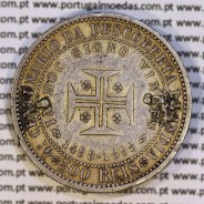 500 réis 1898 prata D. Carlos I, 4º Centenário da Descoberta da Índia, (BC +), World Coins Portugal KM 538