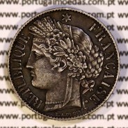 200 réis 1888 silver D. Carlos I, law of July 30 1891, 1 Franco 1888 of France, authorized to circulate for 200 réis in Portugal