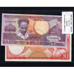 Suriname - Lot of 2 Different Banknotes - Series 1963-1986 (Uncirculated)