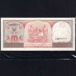 Suriname - Lote de 7 Notas Diferentes - Serie 1963-2000 (Não Circuladas)