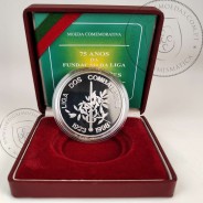 Prata Proof, 1000 Escudos 1998 Liga dos Combatentes, 1000$00 1998 Prata Proof em estojo, World Coins KM 714a 03