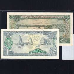 Vietname - Lote de 4 Notas Diferentes - Serie 1980-1985 (Não Circuladas) Vietname - Lote de 4 Notas Diferentes - Serie 1980-1985 (Não Circuladas)