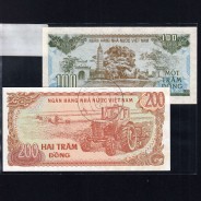 Vietnam - Lot of 6 Different Banknotes - Series 1987-1991 (Uncirculated)