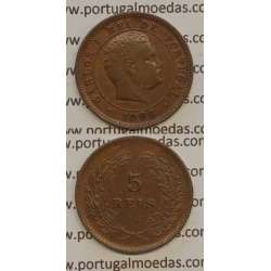 5 REIS BRONZE 1906 (MBC) - D. CARLOS I 5 REIS BRONZE 1906 (MBC) - D. CARLOS I