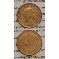 5 REIS BRONZE 1906 (BC) - D. CARLOS I 5 REIS BRONZE 1906 (BC) - D. CARLOS I