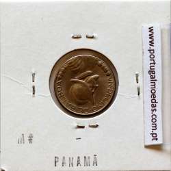 Panama, 1/10 Balboa 1970 Copper Nickel, Decimo de Balboa 1970, (XF), World Coins Panama KM10