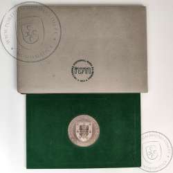 BNC, 250$00 1984 FAO Conferência Mundial de Pescas em cuproníquel, Carteira moeda BNC 250 Escudos 1984 FAO - Pescas, KM626 C