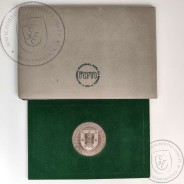 BNC, 250$00 1984 FAO Conferência Mundial de Pescas em cuproníquel, Carteira moeda BNC 250 Escudos 1984 FAO - Pescas, KM626 C
