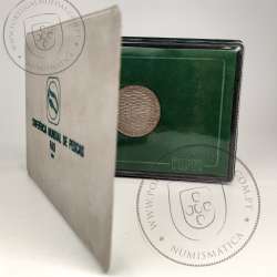 BNC, 250$00 1984 FAO Conferência Mundial de Pescas em cuproníquel, Carteira moeda BNC 250 Escudos 1984 FAO - Pescas, KM626 D