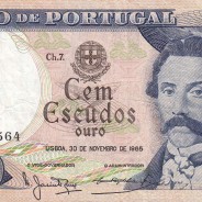 Nota de 100 Escudos 1965 Camilo Castelo Branco, 100$00 30/11/1965 Chapa: 7 - Banco de Portugal (Circulada)