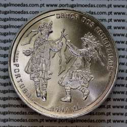 1000 Escudos 1997 Dança dos Pauliteiros, III série Ibero-americana, moeda em prata de 1000$00 1997 Dança dos Pauliteiros, KM704a