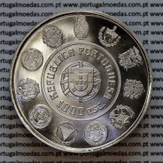 1000 Escudos 2000 O Homem e o Seu Cavalo, IV série Ibero-americana, moeda prata 1000$00 2000,  World Coins Portugal KM727b