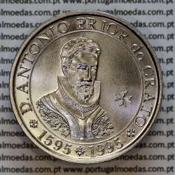 Portugal, Copper-nickel coin 100 Escudos 1995 D. António, Prior of Crato, 1595-1995, World Coins Portugal KM 680 a Portugal, Copper-nickel coin 100 Escudos 1995 D. António, Prior of Crato, 1595-1995, World Coins Portugal KM 680 a