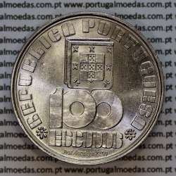 100 Escudos 1985 Fernando Pessoa, moeda cuproníquel 100$00 1986 Poeta Fernando Pessoa, World Coins Portugal KM 628b