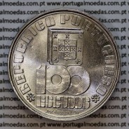 100 Escudos 1985 Fernando Pessoa, moeda cuproníquel 100$00 1986 Poeta Fernando Pessoa, World Coins Portugal KM 628b