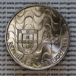 200 Escudos 1992 Presidência Portuguesa da Comunidade Europeia, moeda cuproníquel 200$00 1992 Presidência da U. E., KM663