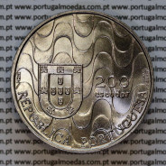 Portugal, Copper-nickel coin of 200 Escudos 1992 of Portugal's Presidency of the European Community, World Coins Portugal KM 663