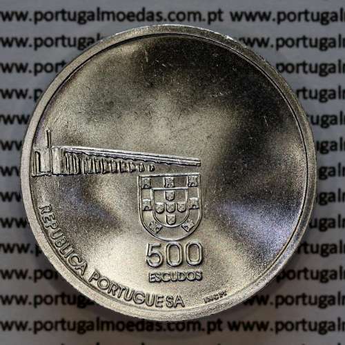 500 Escudos 1999 Macau, moeda prata 500$00 1999 Macau, World Coins Portugal KM 723 b