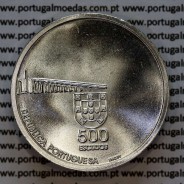 Portugal, silver coin of 500 Escudos 1999 Macau, Return of Macau to China, World Coins Portugal KM723 b