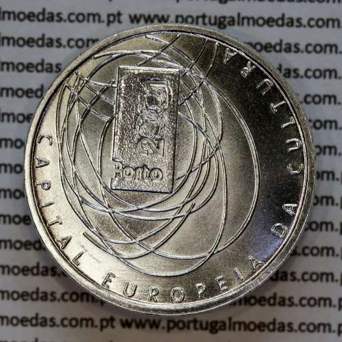 500 Escudos 2001 Porto 2001, Capital Europeia da Cultura, moeda prata 500$00 2001Capital Europeia da Cultura, W. Coins KM 733 a