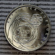 500 Escudos 2001 Porto 2001, Capital Europeia da Cultura, moeda prata 500$00 2001Capital Europeia da Cultura, W. Coins KM 733 b