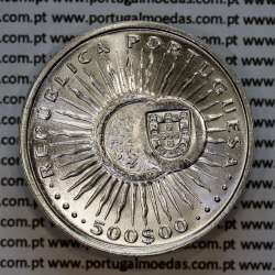 500 Escudos 1997 Padre António Vieira, moeda prata 500$00 1997 III Centenário da Morte do Padre António Vieira, Portugal KM701 b