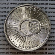 500 Escudos 1997 Padre António Vieira, moeda prata 500$00 1997 III Centenário da Morte do Padre António Vieira, Portugal KM701 b
