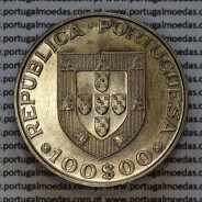 100 Escudos 1981 Ano Internacional do Deficiente 1981, 100$00 cuproníquel 1981 Jacob Rodrigues Pereira 1715-1780, KM 625b