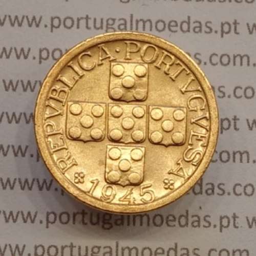 MOEDA DE VINTE CENTAVOS (XX CENTAVOS) BRONZE 1945 BELA/SOBERBA