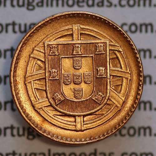 1 centavo 1921 Bronze da República Portuguesa, (Soberba), World Coins Portugal KM 565, Alberto Gomes R.01.05. b