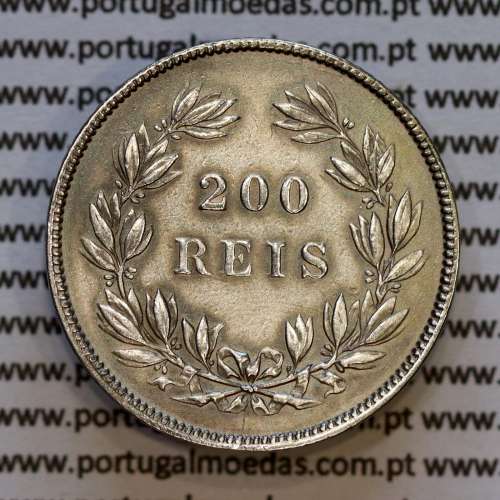 200 réis 1843 prata D. Maria II, 2 Tostões prata 1843, (MBC-), World Coins  Portugal KM 474