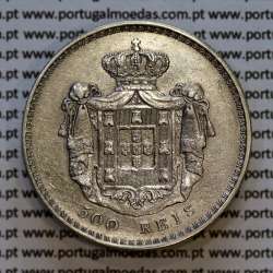 500 réis 1842 prata D. Maria II, 5 Tostões prata 1842, (MBC+), World Coins Portugal KM 471