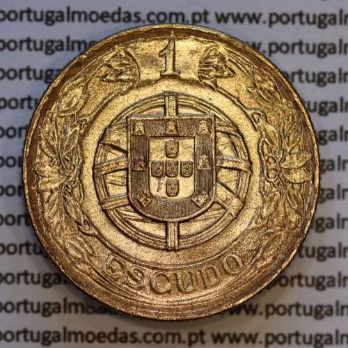 1 Escudo 1926 Bronze-Alumínio, 1$00 1926 Alumínio-Bronze Republica Portuguesa, (Soberba), World Coins Portugal KM 576 d