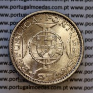 Angola, 5$00 Cuproníquel 1974, cinco escudos 1974