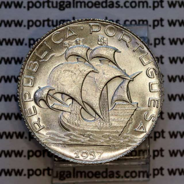 2$50 1937 prata da Republica Portuguesa.