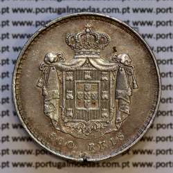 500 réis 1847 prata D. Maria II, 5 Tostões prata 1847, Variante cunho retificado nas letras da legenda e algarismos da data (BC)
