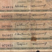 Timor, lote de 5 notas 20 Escudos 1967 Régulo D. Aleixo, 20 Escudos 24/10/1967, (MC), World Paper Money Timor Pick 26