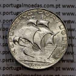 2$50 1947 ou 2.50 1947 prata, 2 escudos e 50 centavos 1947 em prata da Republica Portuguesa, (Soberba), W. Coins Portugal KM580 2$50 1947 ou 2.50 1947 prata, 2 escudos e 50 centavos 1947 em prata da Republica Portuguesa, (Soberba), W. Coins Portugal KM580