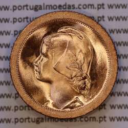 Portugal, bronze coin of 10 centavos 1938 of the Portuguese Republic, (UNC), World Coins Portugal KM 573