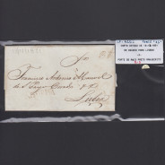 Carta Pré-Filatélica circulada de Águeda para Lisboa datada de 13-12-1831