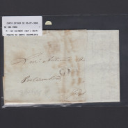 Carta Pré-Filatélica circulada de CEA (Seia) para Lisboa datada de 03-07-1838