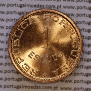 1 escudo 1974 bronze de Moçambique