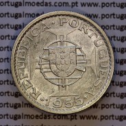 Moçambique, 10 Escudos 1955 Prata, 10$00 escudos 1955 prata Ex-Colónia de Moçambique, (MBC+), World Coins Mozambique KM 79